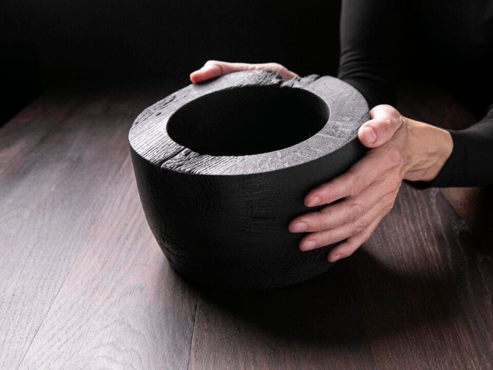 Raven Black Deep Bowl A08J25