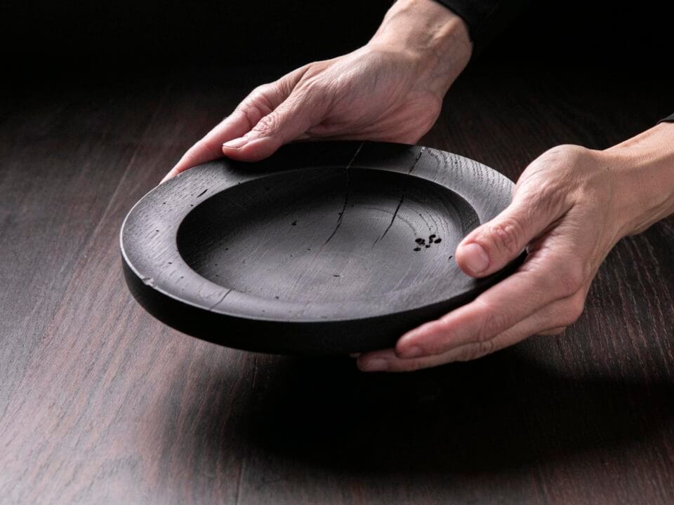 Raven Black Fine Platter A10J75