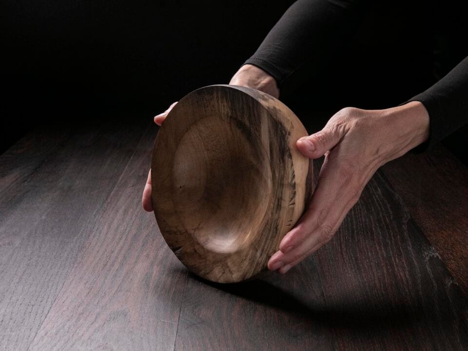 Natural Spalted Platter A10J74