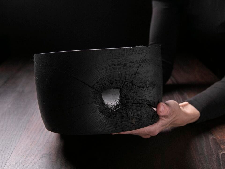 Raven Black Deep Bowl A08J28