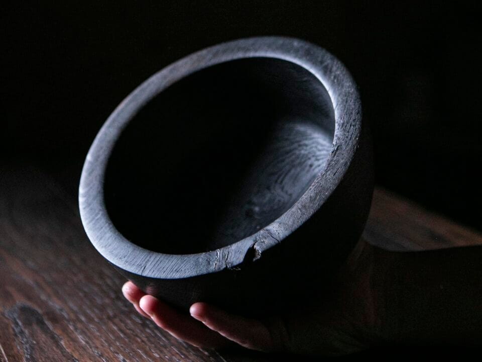 Raven Black Deep Bowl A08J24
