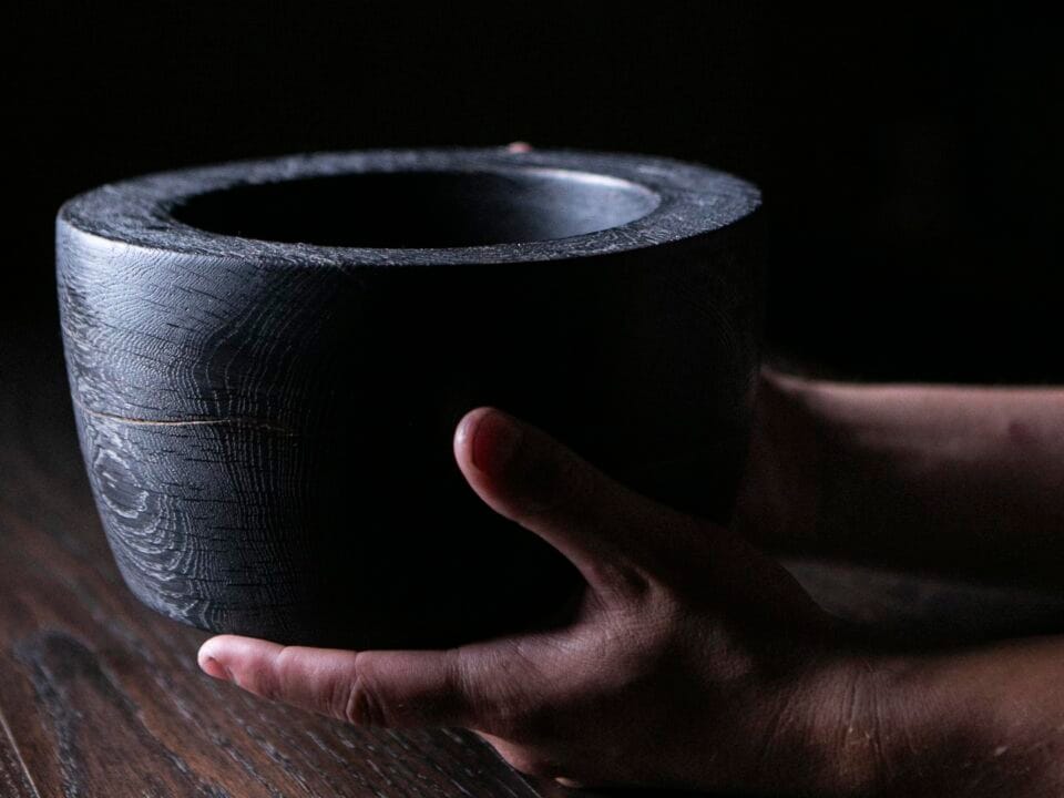 Raven Black Deep Bowl A08J22